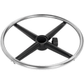 19-inch metal chrome foot ring for office stool, compatible with Herman Miller chairs