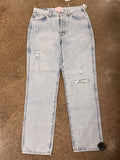 Jeans Wide Leg By Clothes Mentor In Blue Denim, Size:12