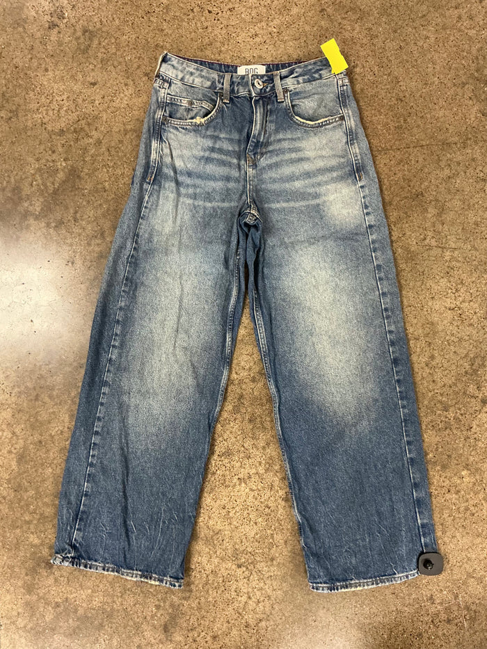 Jeans Wide Leg By Bdg In Blue Denim, Size:0