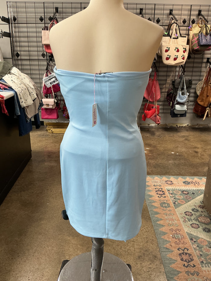 Dress Casual Short By Blue Blush In Blue, Size:M