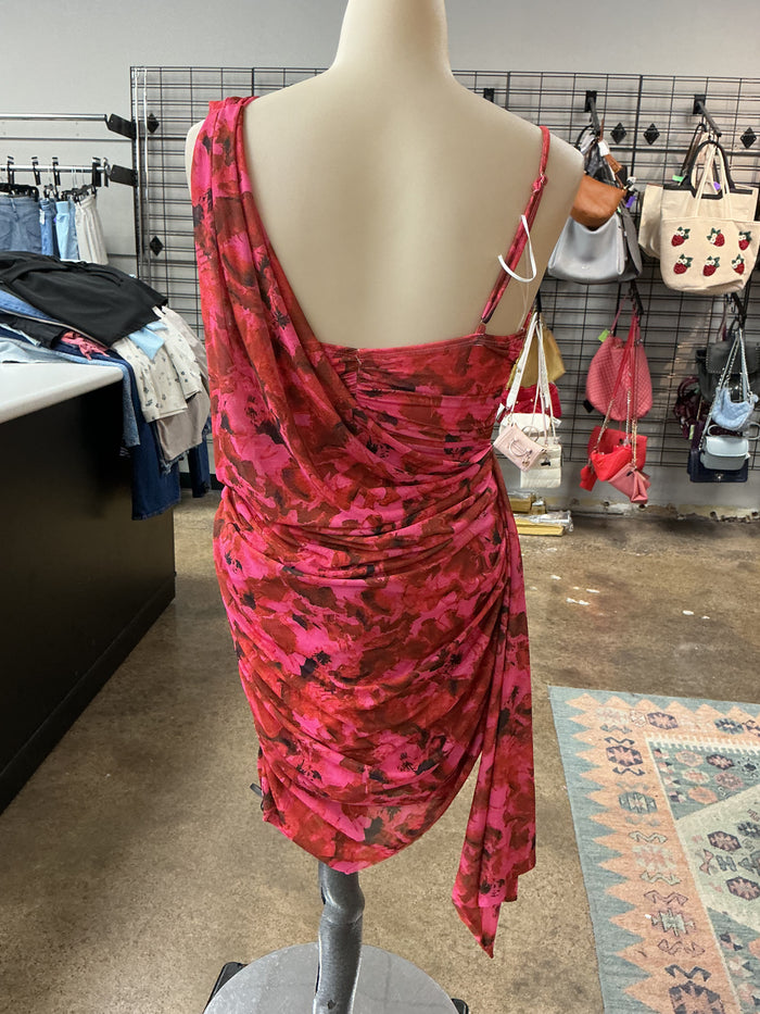 Dress Casual Short By Hello Molly In Floral Print, Size:4