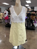 Dress Designer By Lilly Pulitzer In Yellow, Size:4