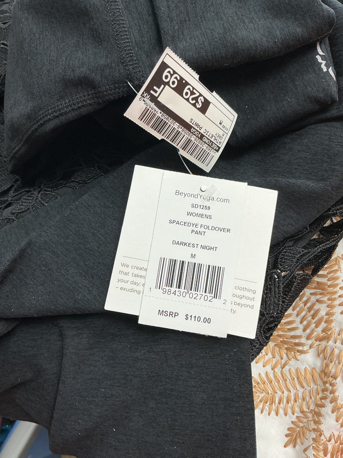Athletic Pants By Beyond Yoga In Grey, Size:M