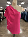 Top Sleeveless By Trina Turk In Pink, Size:L
