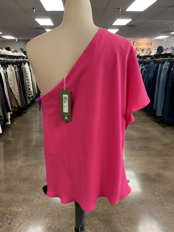 Top Sleeveless By Trina Turk In Pink, Size:L
