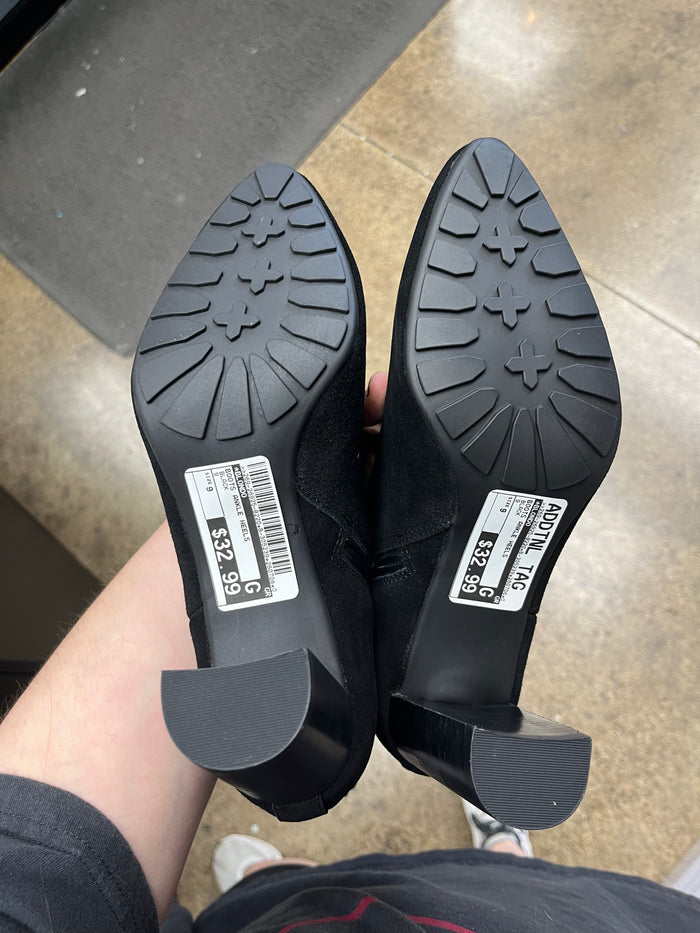 Boots Ankle Heels By Blondo In Black, Size:9