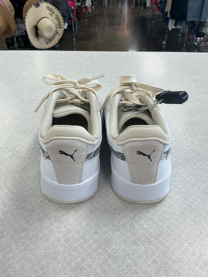 Shoes Sneakers By Puma In Snakeskin Print, Size:6.5