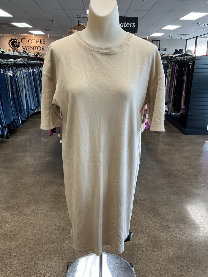 Dress Casual Midi By Babaton In Tan, Size:S