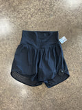 Athletic Shorts By Lululemon In Black, Size:2