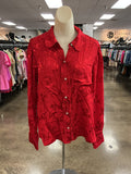 Top Ls By Maeve In Red, Size:L