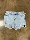 Shorts By Kancan In Blue Denim, Size:20