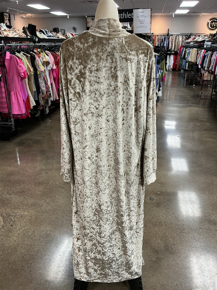 Kimono By Clothes Mentor In Gold, Size:L