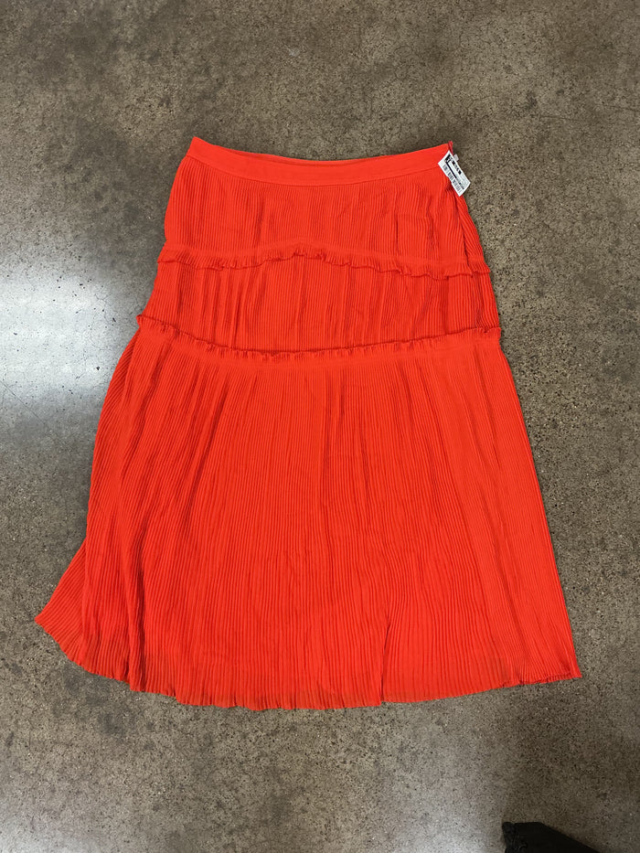 Skirt Designer By Tory Burch In Orange, Size:12