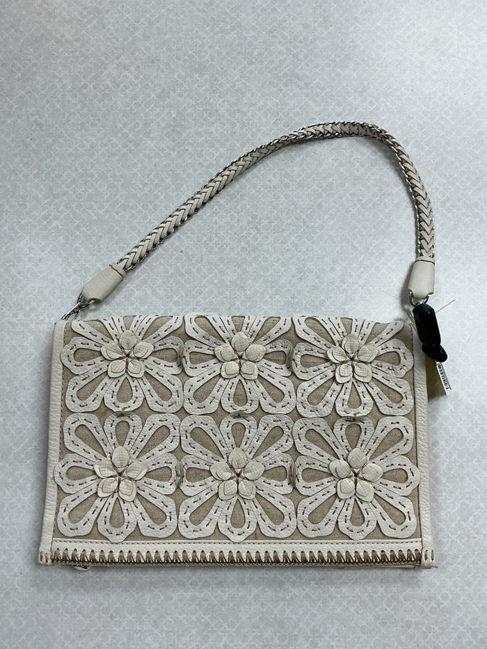 Clutch Designer By Brighton In Cream, Size:Large