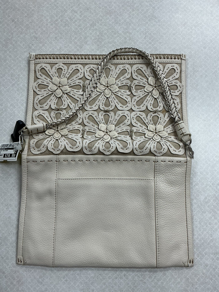 Clutch Designer By Brighton In Cream, Size:Large