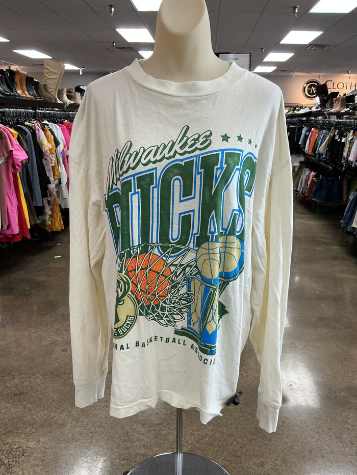 Top Ls By Abercrombie And Fitch In Cream, Size:L