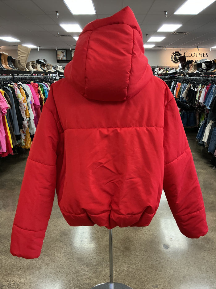 Jacket Puffer & Quilted By Dress Forum In Red, Size:S