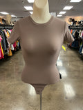 Bodysuit By Skims In Brown, Size:Xs