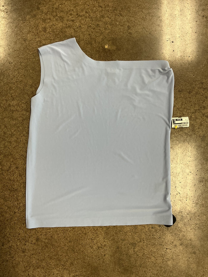 Top Sleeveless By Norma Kamali In Blue, Size:M
