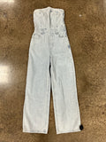 Jumpsuit By Grey Lab In Blue Denim, Size:S
