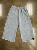 Pants Wide Leg By Umgee In Blue, Size:L