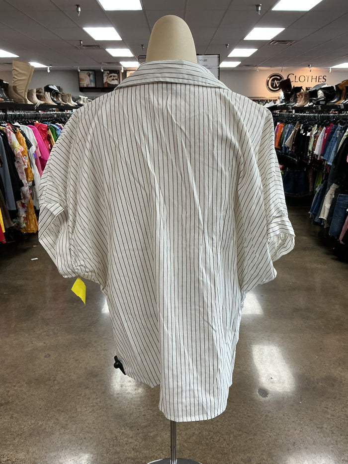 Top Ss By Polagram In Striped Pattern, Size:M