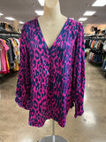 Top Ls By Eesome In Blue & Purple, Size:L