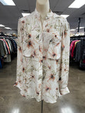 Top Ls By Haute Hippie In Floral Print, Size:S