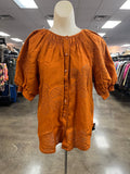 Top Ss By Chicos In Orange, Size:6