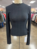 Top Ls By Clothes Mentor In Black, Size:M