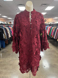 Dress Casual Short By J.Marie In Maroon, Size:S