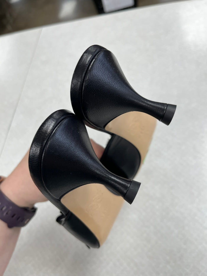 Shoes Heels Kitten By Casadei In Black, Size:6.5