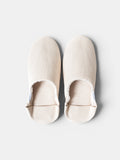 ABE Canvas Home Shoes - Lined Natural