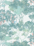 Abstract Garden Wallpaper - Lime
