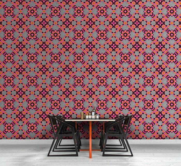 Abstract Mosaic - Custom Sized Wallpaper Mural (per m2)
