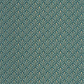 Abundance Wallpaper - Bleu Canard Dore