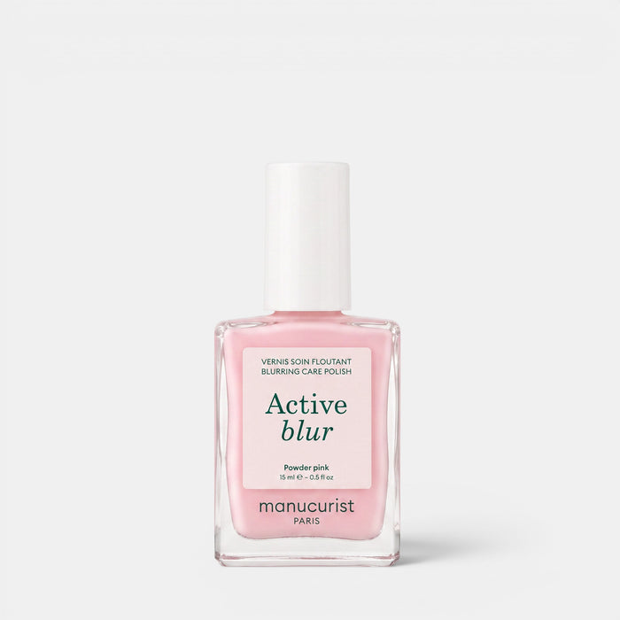 Shop Rescue Spa Active Blur powder pink nail polish bottle with a matte finish for strengthening and smoothing nails.