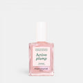 Shop Rescue Spa Active Plump collagen-infused nail polish in a pearly baby pink finish with a gel-like texture.