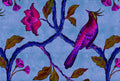 Adarna Bird - Blue - Custom Sized Wallpaper Mural (per m2)