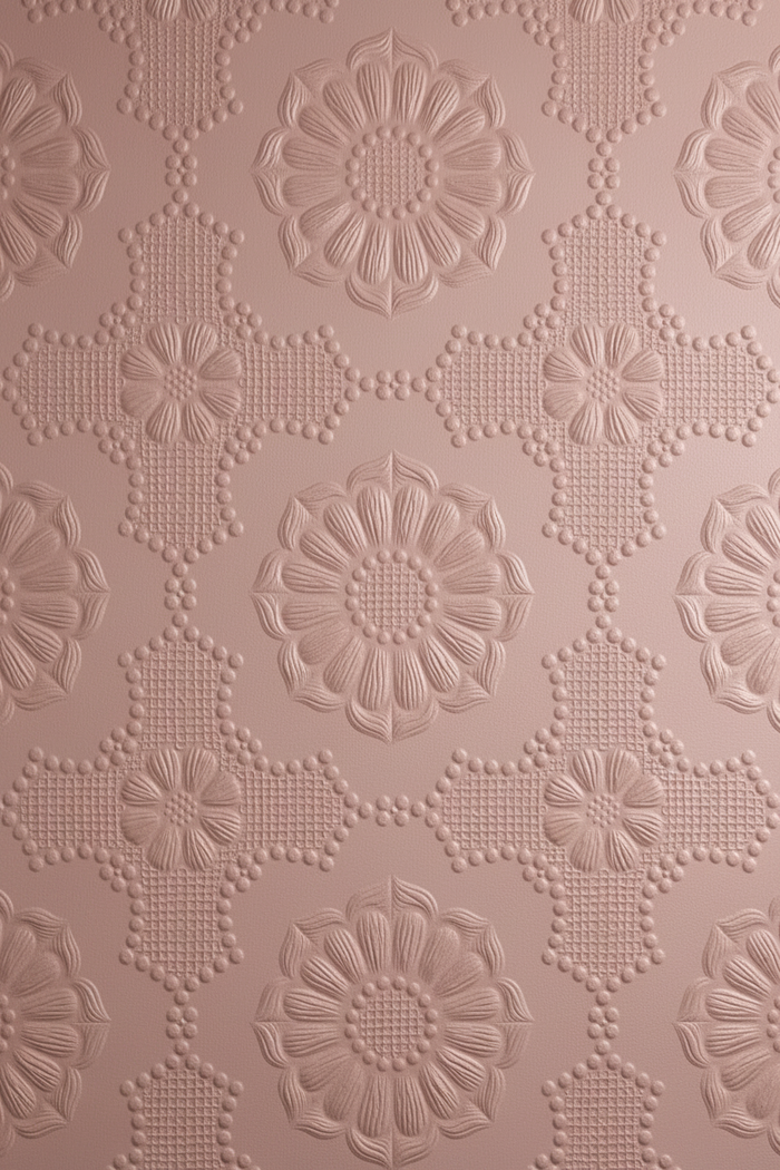 Alexander Wallpaper – Blush Pink