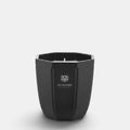 Shop Rescue Spa Ambra Onyx scented candle in a black hexagonal glass vessel with Dr. Vranjes Firenze logo