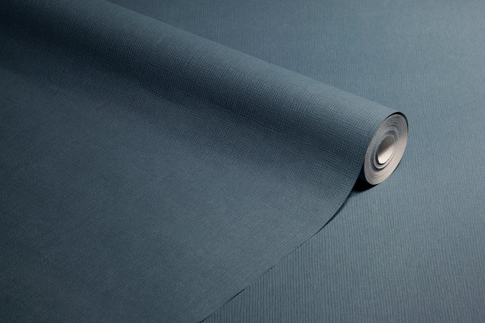 Anaglypta Pre Painted Textured Wallpaper - Steel Blue