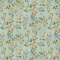 Andhara Wallpaper - Seaglass and Lemon