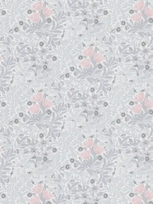 Antique Floral Trails Wallpaper Online NZ | The Inside - Grey