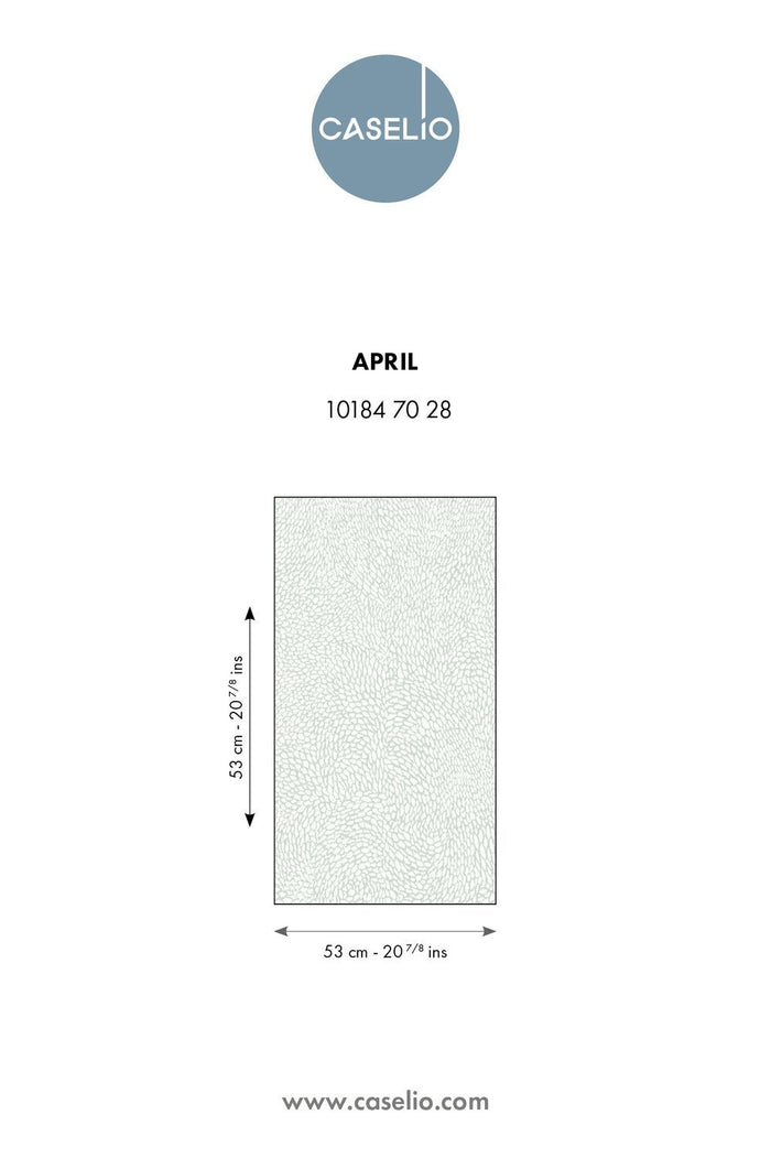 April Flower Power Wallpaper - Mint - Discontinuing