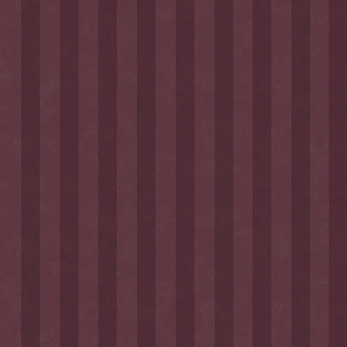 Berry aquila stripes wallpaper with a tonal stripe with a soft satin sheen — flat pattern detail