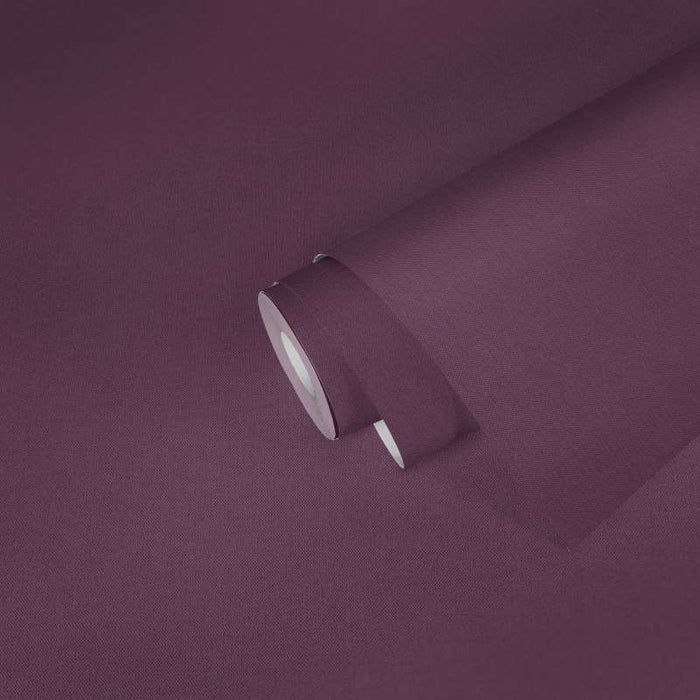 Art of Eden Plain Coordinate Wallpaper - Berry Purple