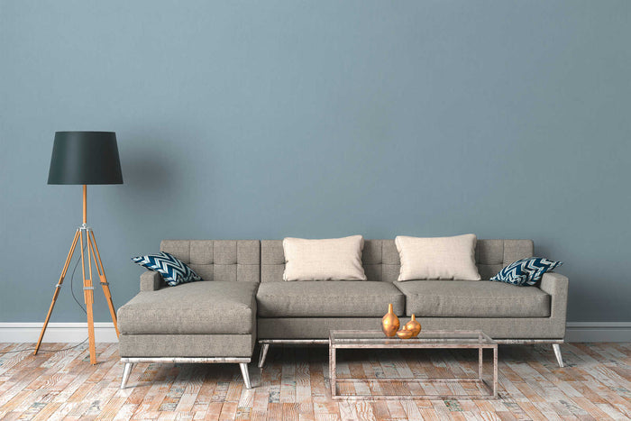 Art of Eden Plain Coordinate Wallpaper - Blue/Grey