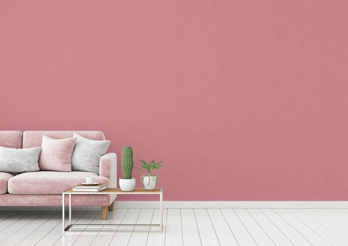 Art of Eden Plain Coordinate Wallpaper - Dark Pink