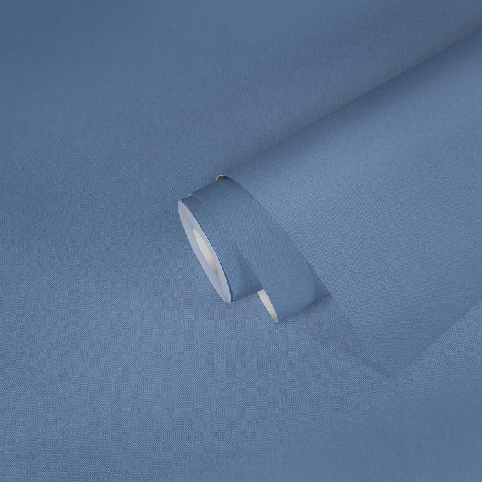 Art of Eden Plain Coordinate Wallpaper - Mauve Blue